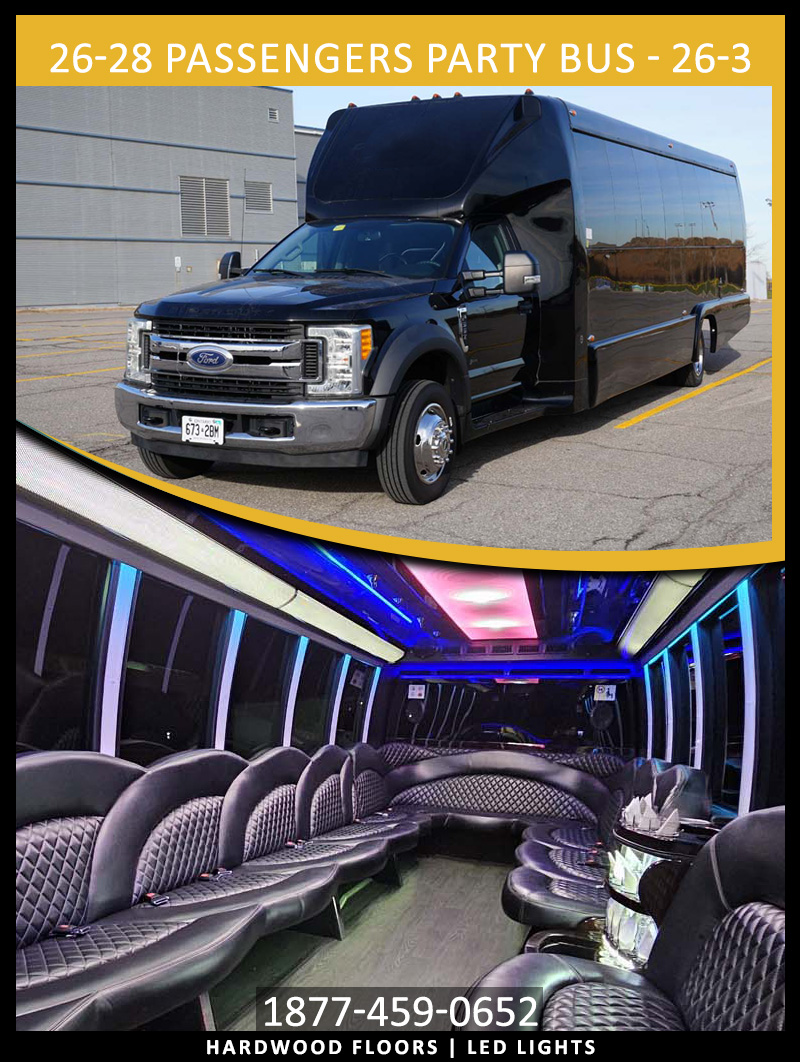 26-28 PASSENGERS PARTY BUS 26-3